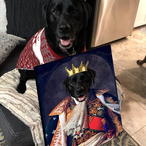 King I Renaissance Custom Pet Art - Image 13