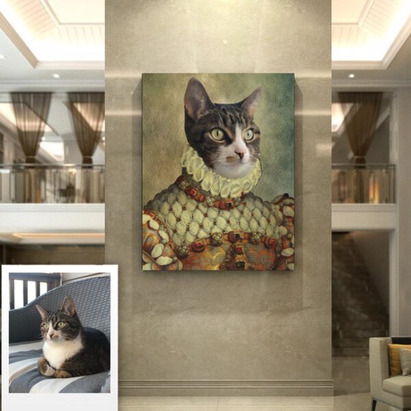 Princess Renaissance Custom Pet Art - Image 6