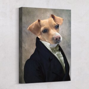 The Count Renaissance Custom Pet Art Canvas