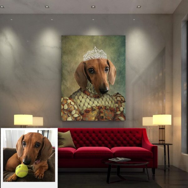 Princess Renaissance Custom Pet Art - Image 12