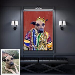 Notorious D.O.G. Custom Pet Art Canvas