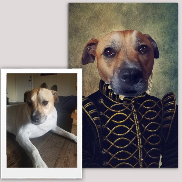 The Duke Renaissance Custom Pet Art - Image 7