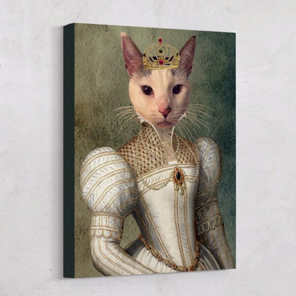 Valentina Queen Renaissance Custom Pet Art Canvas