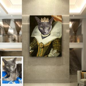 Royal Dutch Princess Renaissance Custom Pet Art Canvas