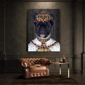 The Queen Renaissance Custom Pet Art Canvas