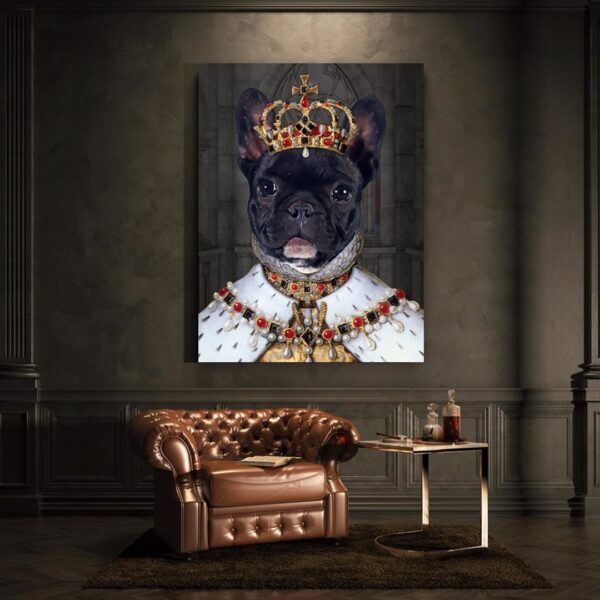 The Queen Renaissance Custom Pet Art Canvas