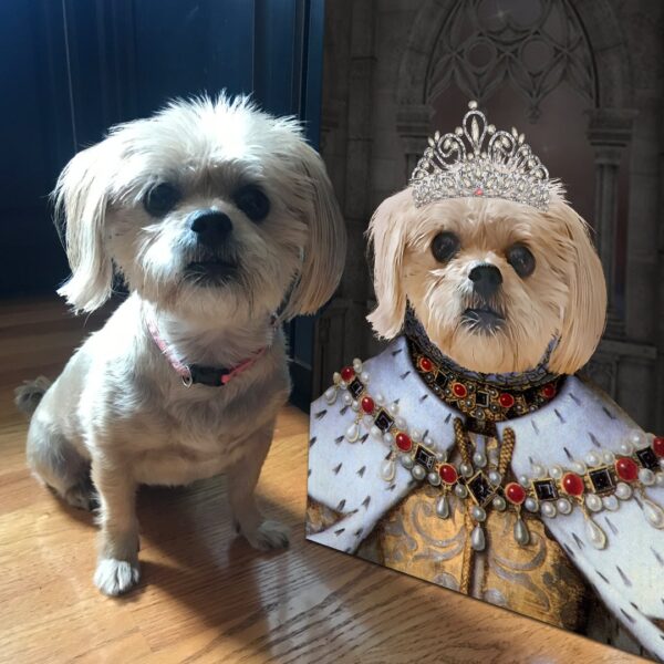 The Queen Renaissance Custom Pet Art - Image 22