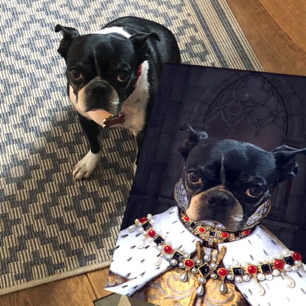 The Queen Renaissance Custom Pet Art - Image 20
