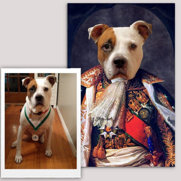 King I Renaissance Custom Pet Art - Image 15