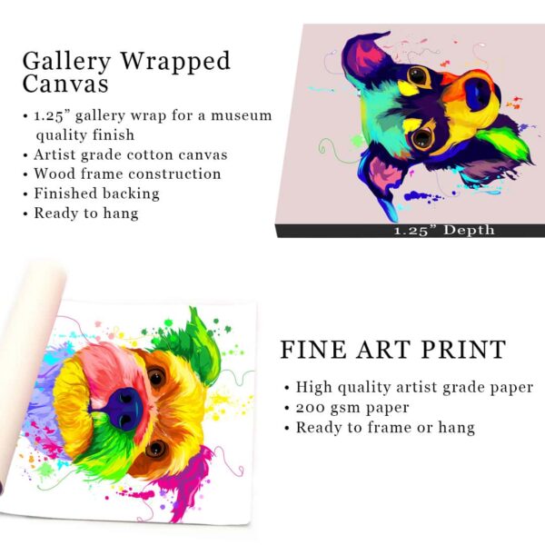 Multicolor Paint Custom Art - Image 2