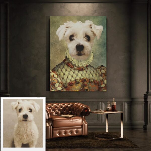 Princess Renaissance Custom Pet Art - Image 7