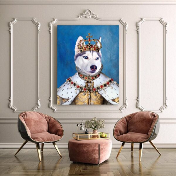 The Queen Renaissance Custom Pet Art - Image 17