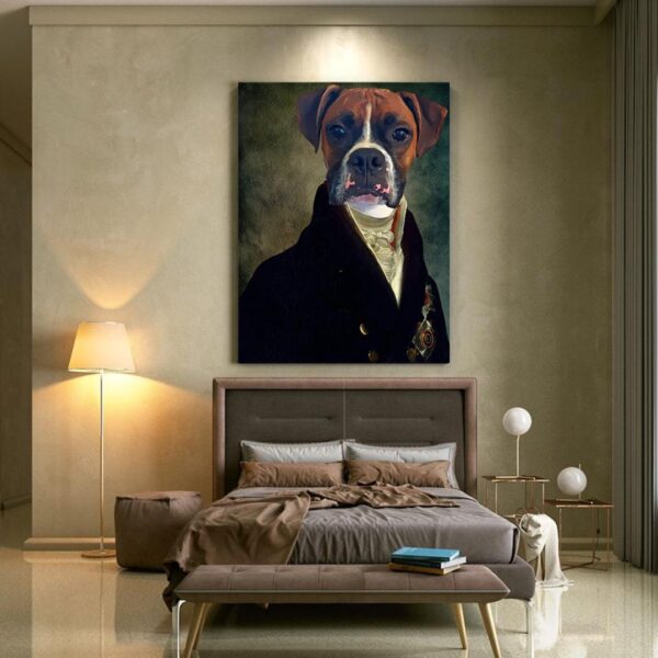 The Barron Renaissance Custom Pet Art Canvas