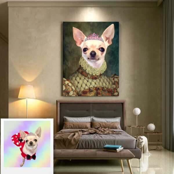 Princess Renaissance Custom Pet Art - Image 10