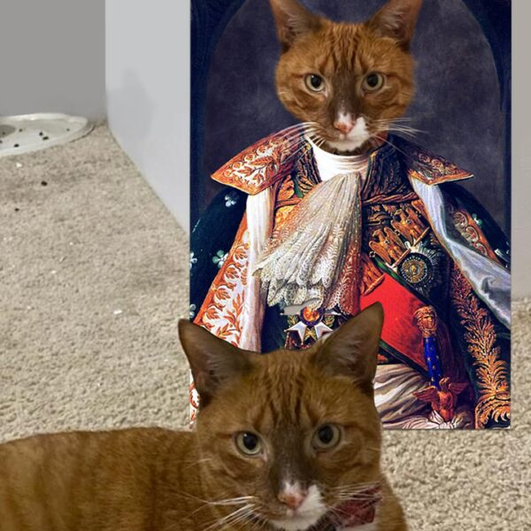 King I Renaissance Custom Pet Art - Image 14