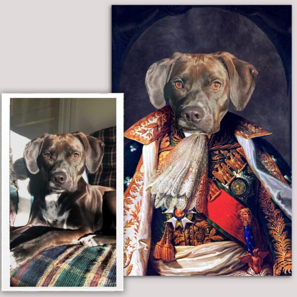 King I Renaissance Custom Pet Art - Image 17