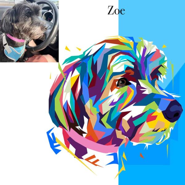 Nouveau Picasso Pet Art - Image 6