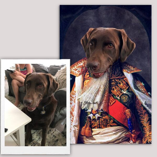 King I Renaissance Custom Pet Art - Image 12