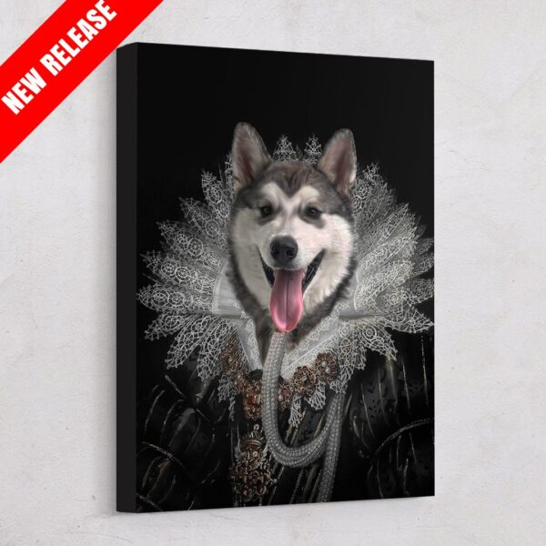 The Queen II Renaissance Custom Pet Art Canvas