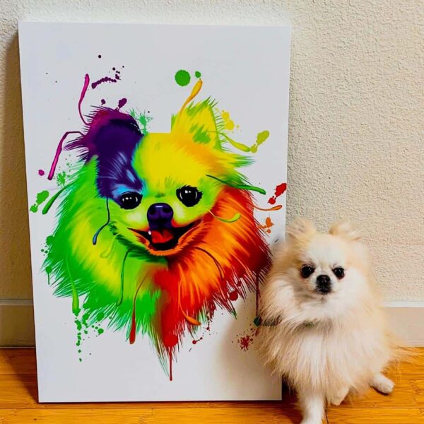 Multicolor Paint Custom Art