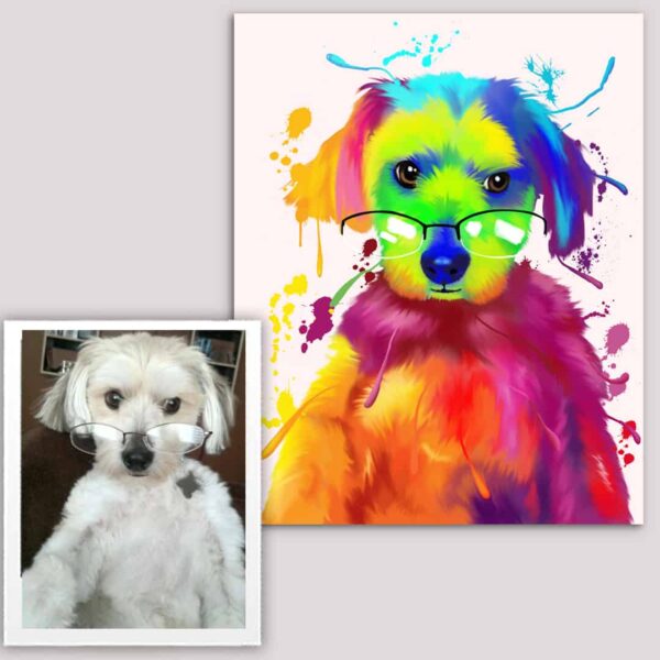 Multicolor Paint Custom Art