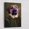 The Duke Renaissance Custom Pet Art Canvas