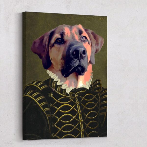 The Duke Renaissance Custom Pet Art Canvas