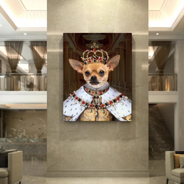 The Queen Renaissance Custom Pet Art - Image 10