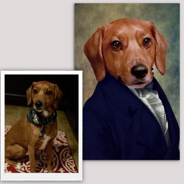 The Count Renaissance Custom Pet Art - Image 7