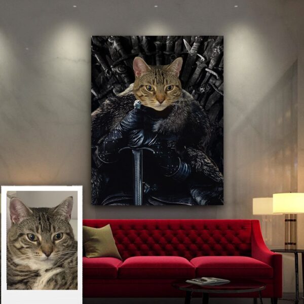 The True King Custom Pet Art - Image 2