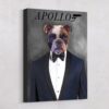 Pet Bond 007 Custom Pet Art Canvas