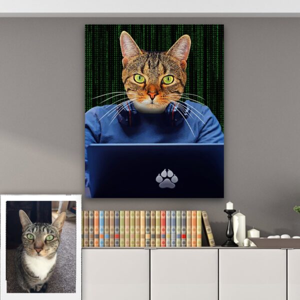 Matrix Hacker Pet Custom Art - Image 4