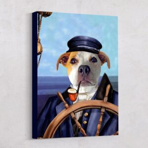 Captain Custom Pet Art