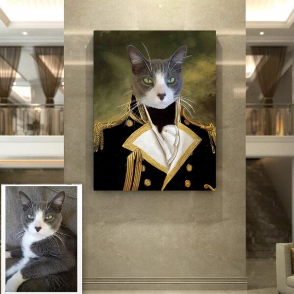 The Lieutenant Renaissance Custom Pet Art - Image 2