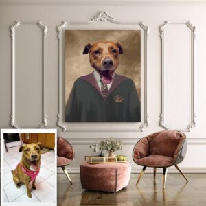 Harry Potter Gryffindor Custom Pet Art Canvas