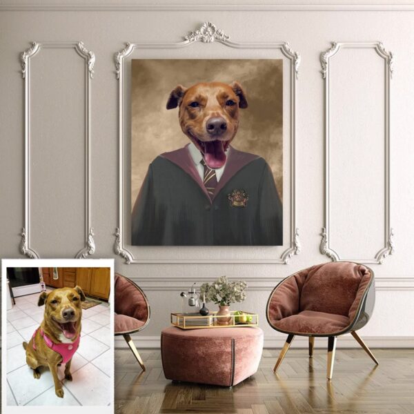 Harry Potter Gryffindor Custom Pet Art Canvas