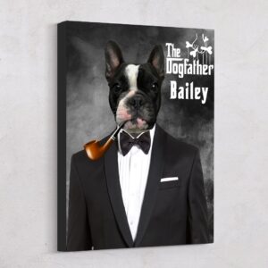 The Dog Father Custom Pet Canvas