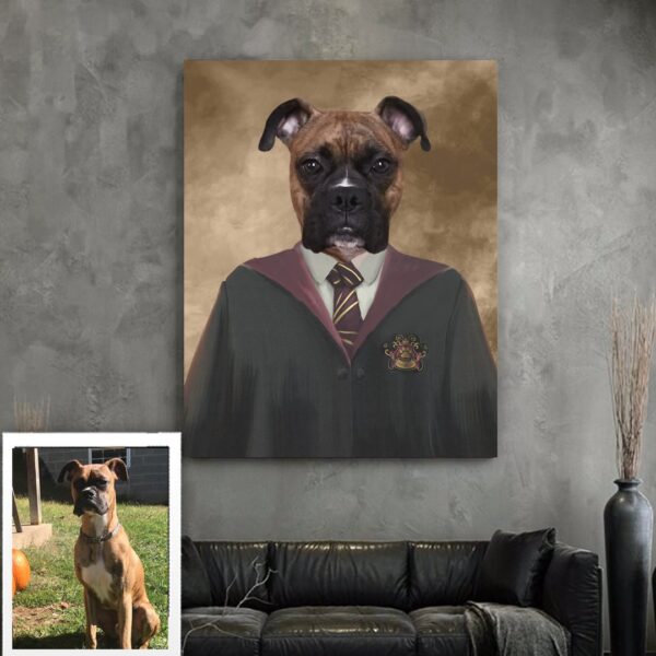 Harry Potter Gryffindor Custom Pet Art - Image 5