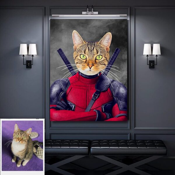 Custom Pet Deadpool Design - Image 4