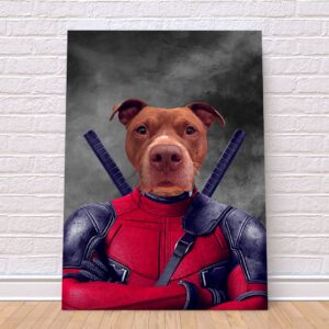 Custom Pet Deadpool Design