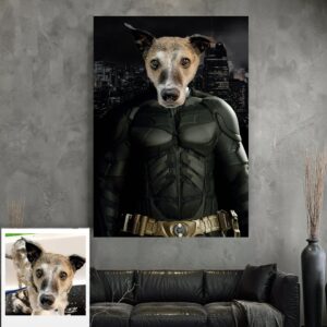 Batman/Dark Knight Custom Pet Design Canvas