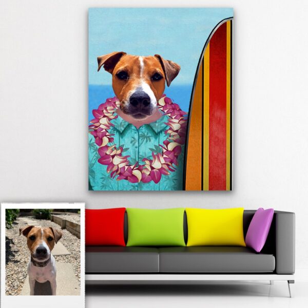 Surfer Custom Pet Art - Image 2