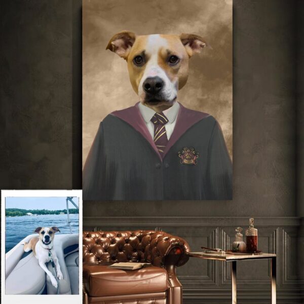 Harry Potter Gryffindor Custom Pet Art - Image 4