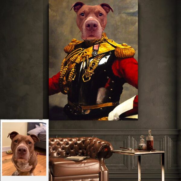 Lieutenant Commander Pet Custom Art - Image 4