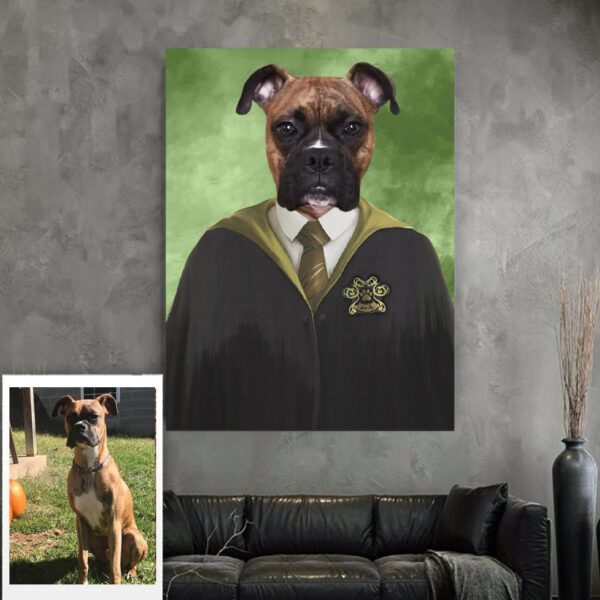 Harry Potter Hufflepuff Custom Pet Art - Image 5