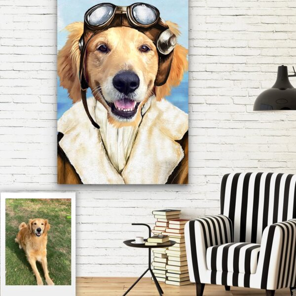 Aviator Custom Pet Art - Image 4