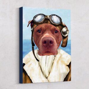 Aviator Custom Pet Art