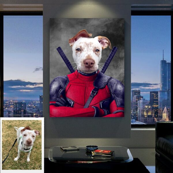 Custom Pet Deadpool Design
