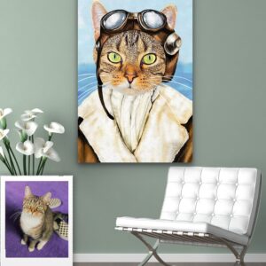 Aviator Custom Pet Art