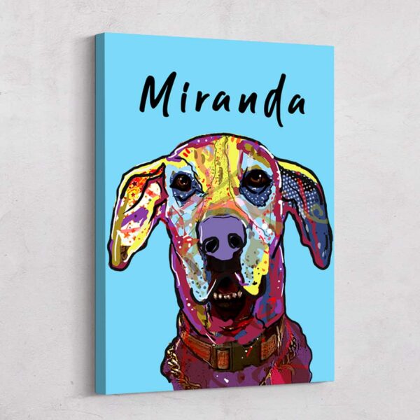 Graffiti Pop Culture Custom Pet Art